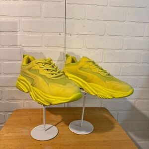 Call It Spring Refreshh Yellow Sneakers